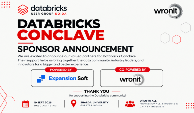 Wronit-Technocraft-Databricks-Conclave-2026-Sponsor